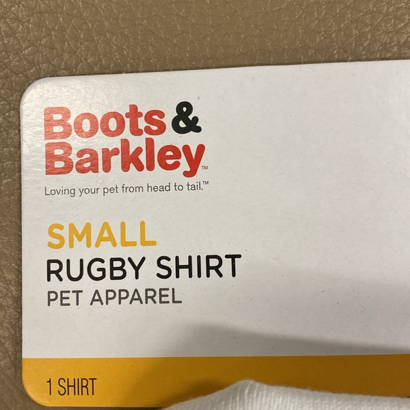 Rugby Shirt by Boots & Barkley Pink/Navy - Small - Picture 5 of 6